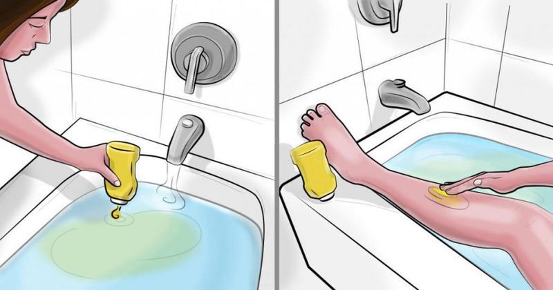 This is why you should add a bit of mustard to the bath water Good to